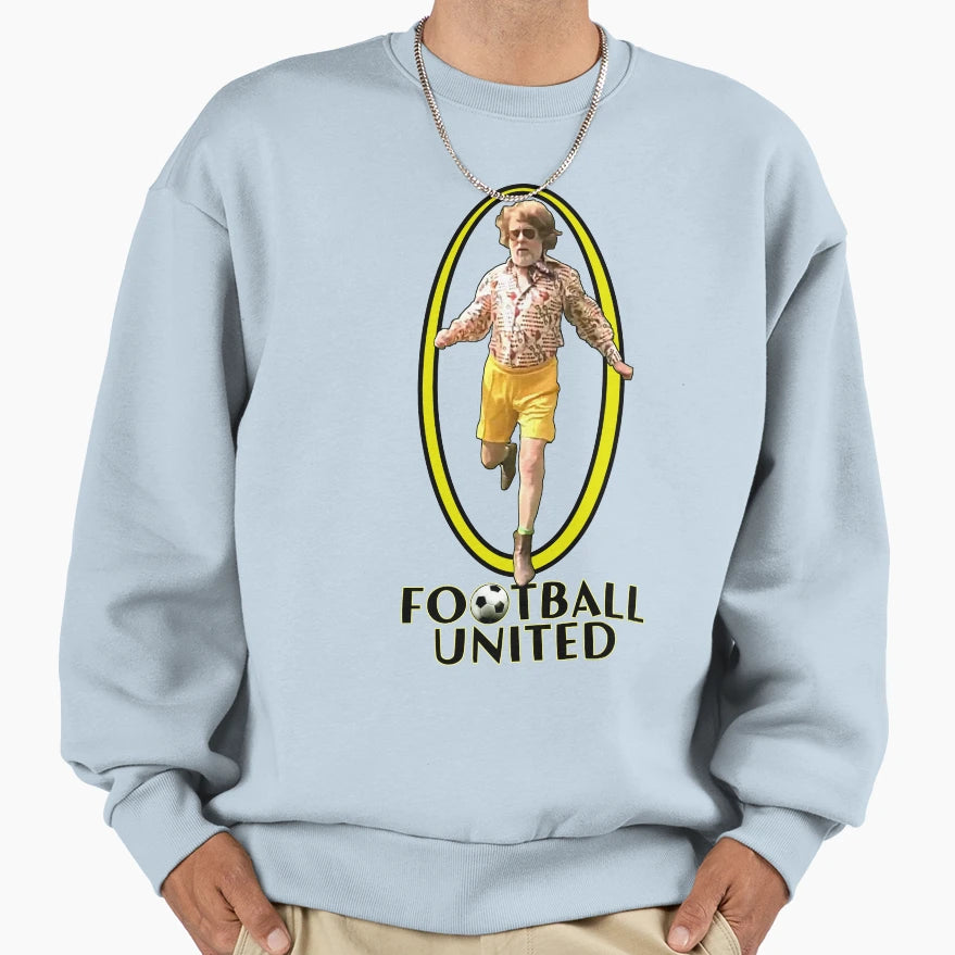 Football United Vic Reeves Sweatshirt - Custom Art Print Men Women - T-Shirt, Sweatshirt, Hoodie