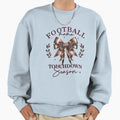 Football Mama Touchdown Season Bow Sweatshirt - Streetwear Style Unisex - T-Shirt, Sweatshirt, Hoodie