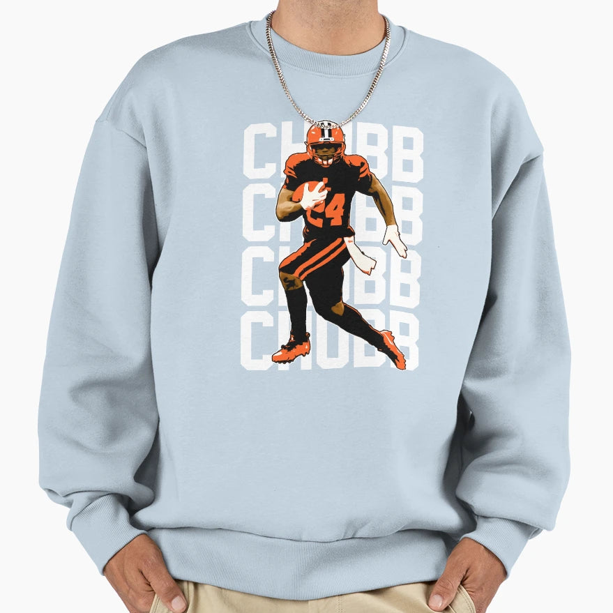 Nick Chubb Sweatshirt - Casual Everyday Wear Men Women - T-Shirt, Sweatshirt, Hoodie