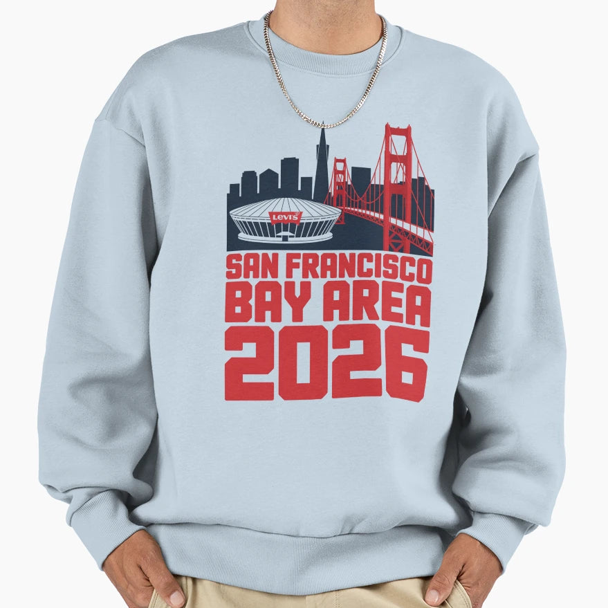 San Francisco Bay Area Golden Gate T-Shirt - Minimalist Print Men Women - T-Shirt, Sweatshirt, Hoodie