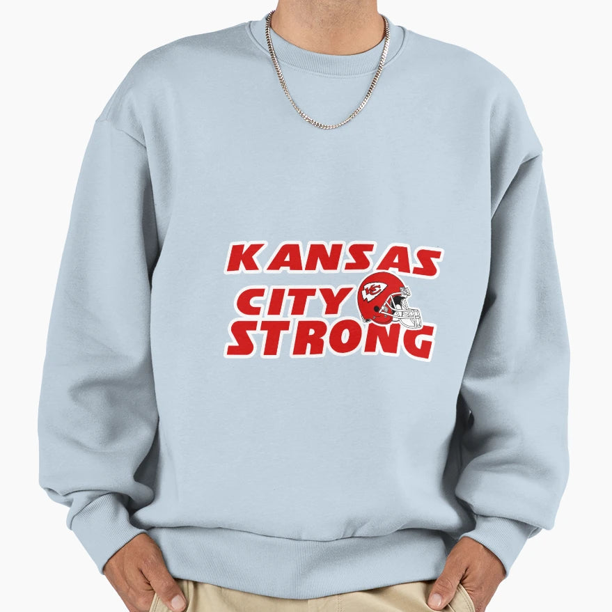 Kansas City Strong Sweatshirt - Custom Art Print Men Women - T-Shirt, Sweatshirt, Hoodie