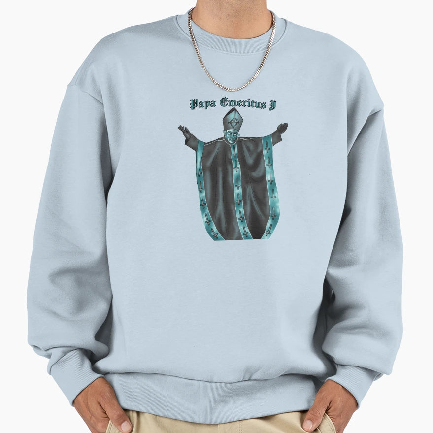Papa Emeritus I Sweatshirt - Custom Art Print for Adults - T-Shirt, Sweatshirt, Hoodie