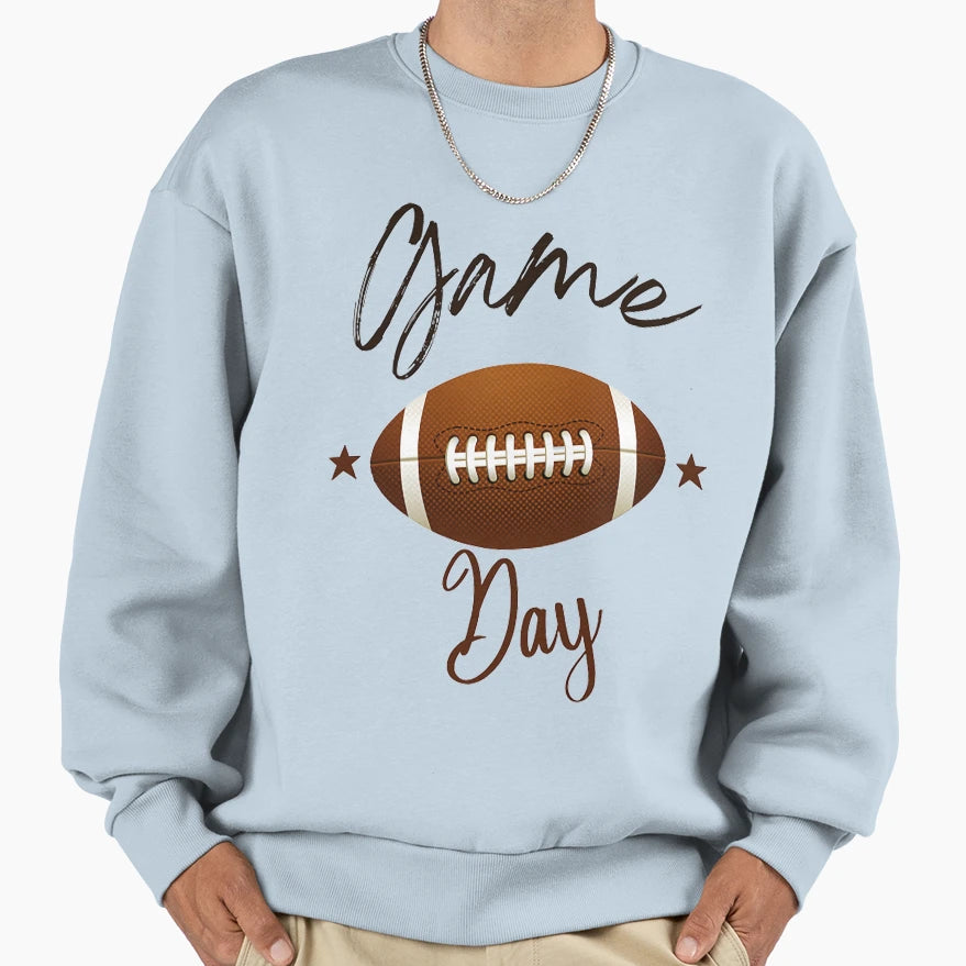 Game Day Sweatshirt - Aesthetic Graphic for Adults - T-Shirt, Sweatshirt, Hoodie