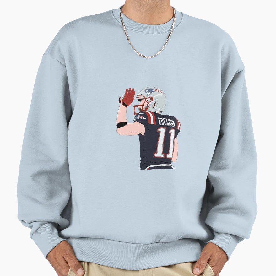 Julian Edelman Sweatshirt - Casual Everyday Wear for Adults - T-Shirt, Sweatshirt, Hoodie