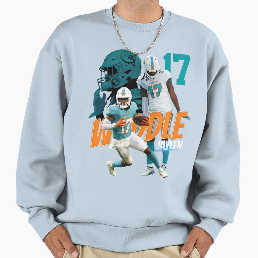 Football Miami Dolphins Sweatshirt - Novelty Apparel for Adults - T-Shirt, Sweatshirt, Hoodie