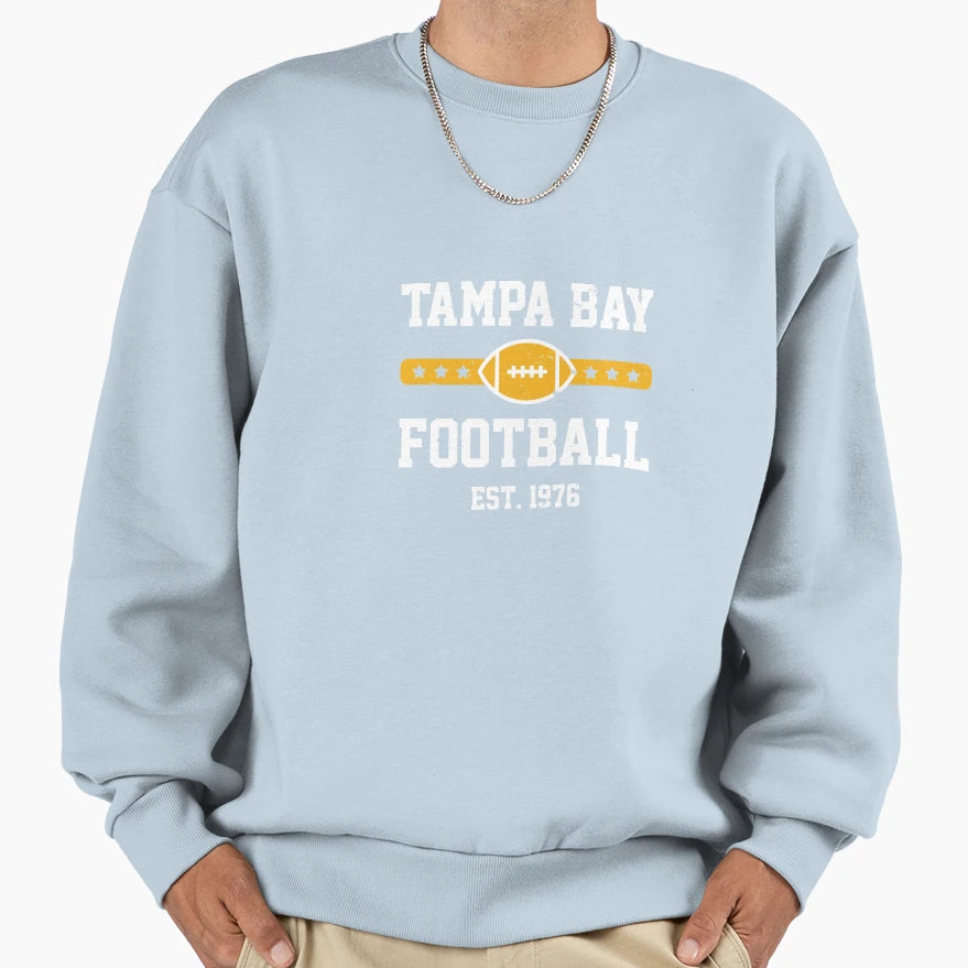 Tampa Bay Football American Football Sweatshirt - Custom Art Print Unisex - T-Shirt, Sweatshirt, Hoodie