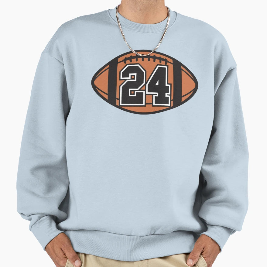 Football 24 Sweatshirt - Fun Novelty Design for Adults - T-Shirt, Sweatshirt, Hoodie