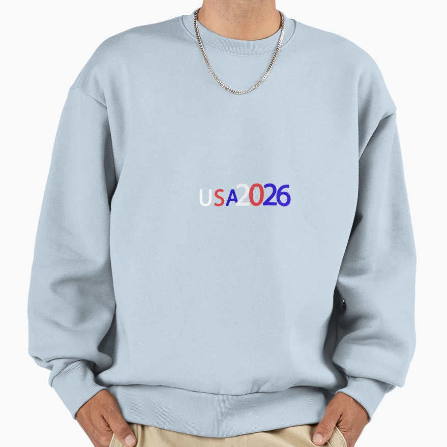 Usa 2026 Sweatshirt - Novelty Apparel for Adults - T-Shirt, Sweatshirt, Hoodie