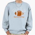 Milf I Love Football Sweatshirt - Casual Everyday Wear Unisex - T-Shirt, Sweatshirt, Hoodie