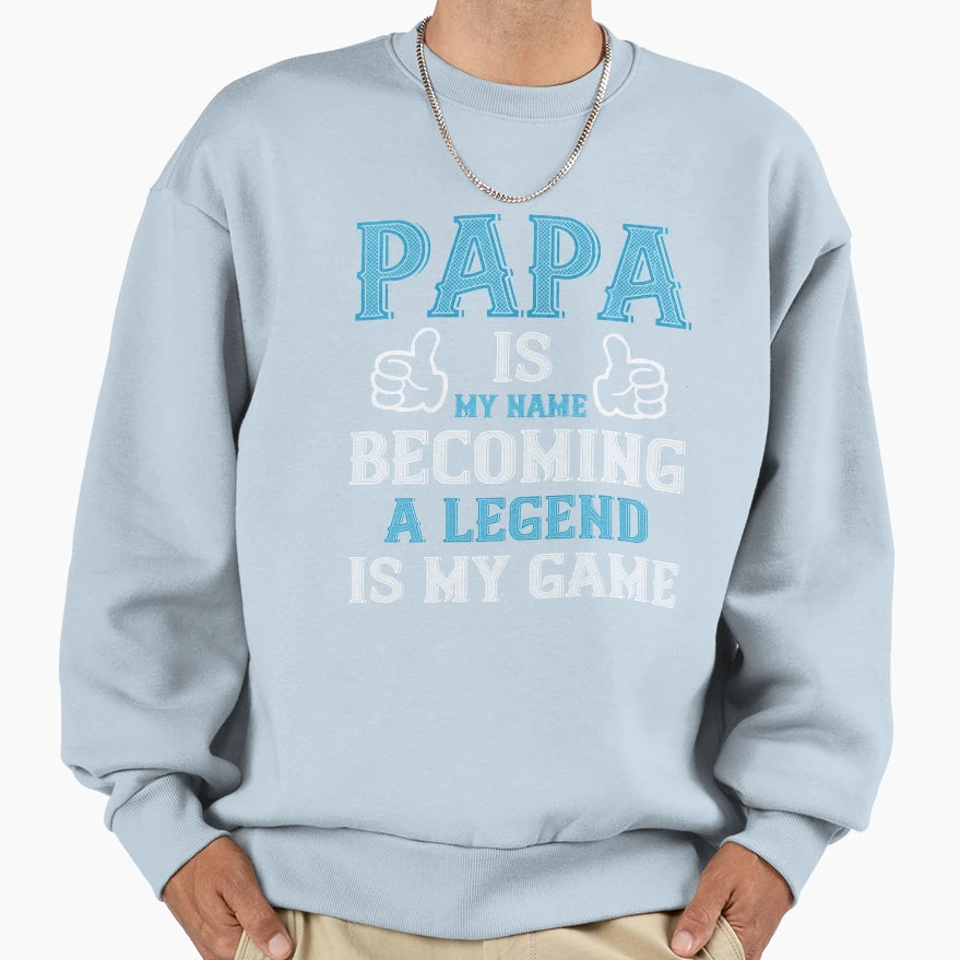 Dad Father Gift Sweatshirt - Custom Art Print Unisex - T-Shirt, Sweatshirt, Hoodie