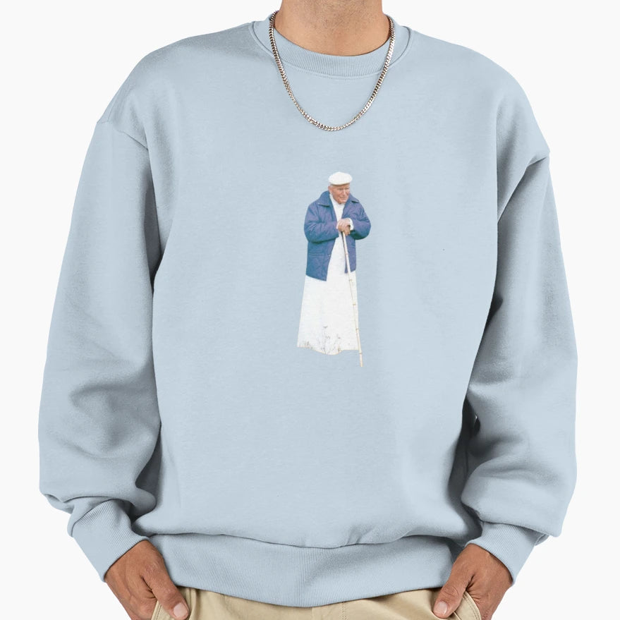 Copy Saint Pope John Paul Ii Lolek Sweatshirt - Aesthetic Graphic Unisex - T-Shirt, Sweatshirt, Hoodie