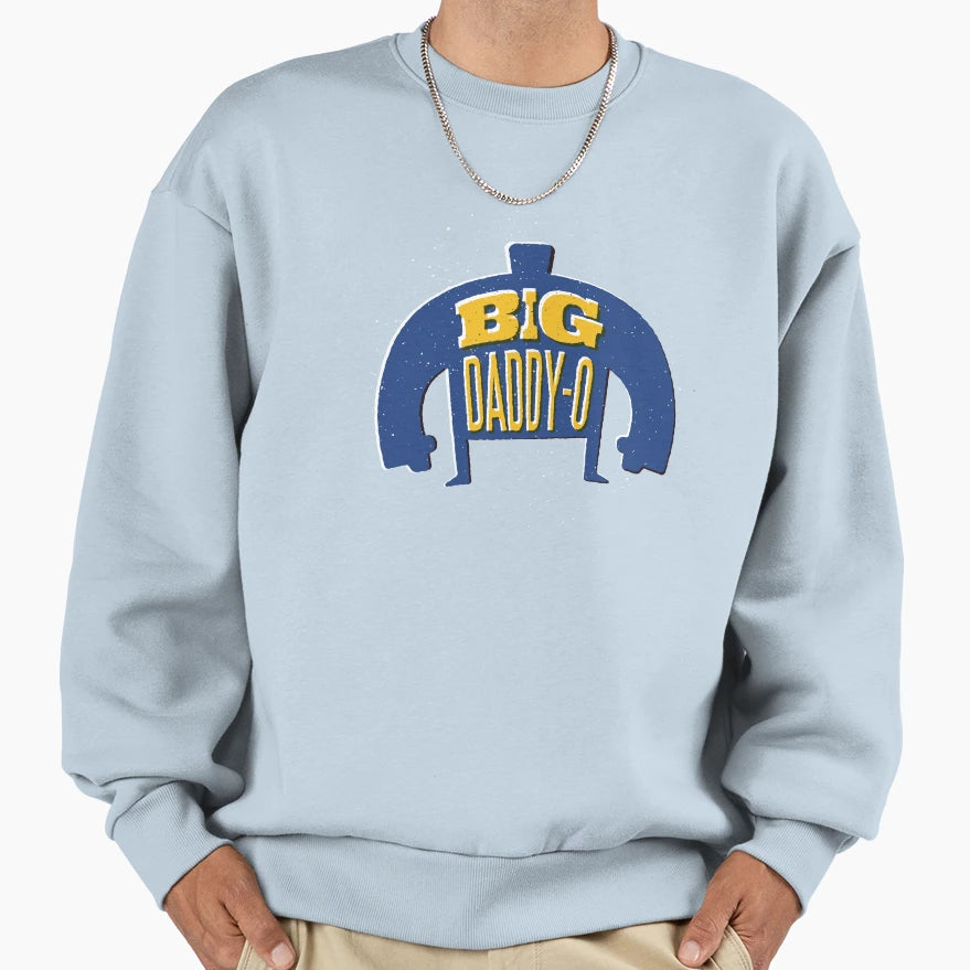Mens Funny Dad Gym Product Big Sweatshirt - Streetwear Style for Adults - T-Shirt, Sweatshirt, Hoodie