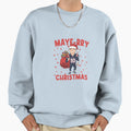 Drake Maye Santa Claus Touch Downs Sweatshirt - Graphic Print for Adults - T-Shirt, Sweatshirt, Hoodie