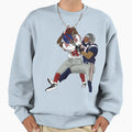 Helmet Catch Sweatshirt - Custom Art Print Unisex - T-Shirt, Sweatshirt, Hoodie