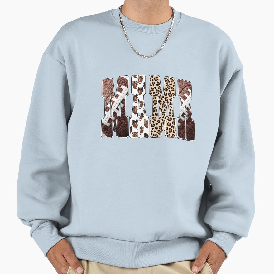 Leopard Mama Sweatshirt - Fun Novelty Design Men Women - T-Shirt, Sweatshirt, Hoodie