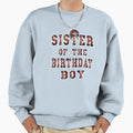 Sister Birthday American Football Sweatshirt - Minimalist Print for Adults - T-Shirt, Sweatshirt, Hoodie