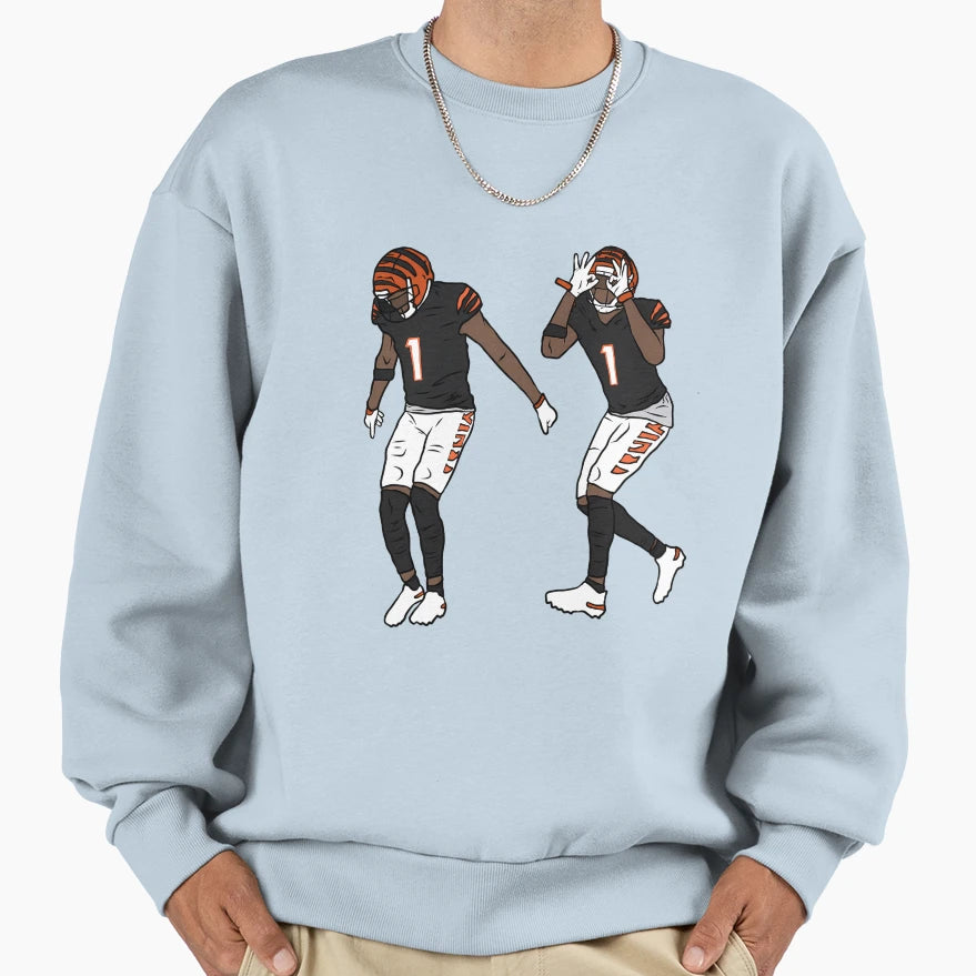 Jamarr Chase Sweatshirt - Novelty Apparel Unisex - T-Shirt, Sweatshirt, Hoodie