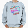 Neon Heart Softball Grandma Sweatshirt - Novelty Apparel Men Women - T-Shirt, Sweatshirt, Hoodie