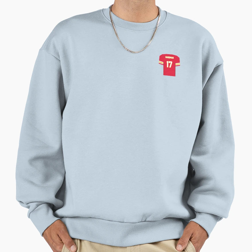 Mecole Hardman Chiefs Jersey Sweatshirt - Graphic Print Men Women - T-Shirt, Sweatshirt, Hoodie