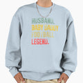 Funny Husband Daddy Football Legend T-Shirt - Minimalist Print Men Women - T-Shirt, Sweatshirt, Hoodie