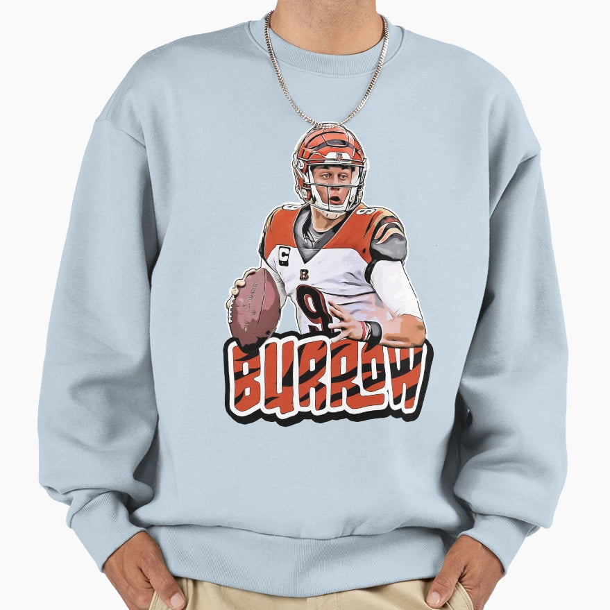Burrow Sweatshirt - Aesthetic Graphic Men Women - T-Shirt, Sweatshirt, Hoodie