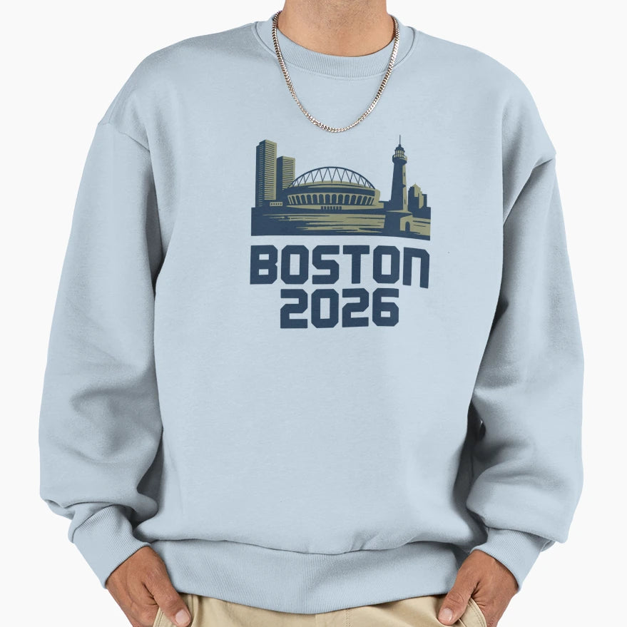 Boston 2026 New England Soccer Souvenir T-Shirt - Graphic Print Men Women - T-Shirt, Sweatshirt, Hoodie
