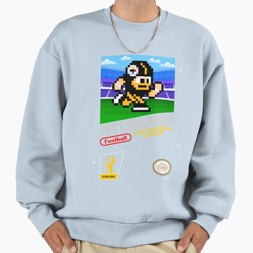 Pittsburgh Steelers 8 Bit Sweatshirt - Aesthetic Graphic for Adults - T-Shirt, Sweatshirt, Hoodie