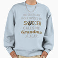 Soccer Grandma Leopard Sweatshirt - Novelty Apparel Unisex - T-Shirt, Sweatshirt, Hoodie