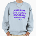 This Loves Watching Football Her Sweatshirt - Casual Everyday Wear Unisex - T-Shirt, Sweatshirt, Hoodie