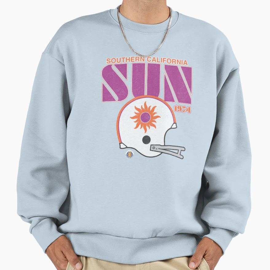 Southern California Sun Helmet Sweatshirt - Novelty Apparel Men Women - T-Shirt, Sweatshirt, Hoodie