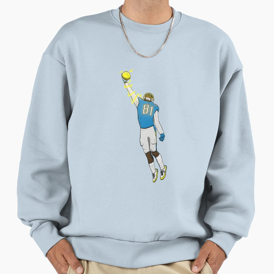 Mike Williams Electric Sweatshirt - Aesthetic Graphic Unisex - T-Shirt, Sweatshirt, Hoodie