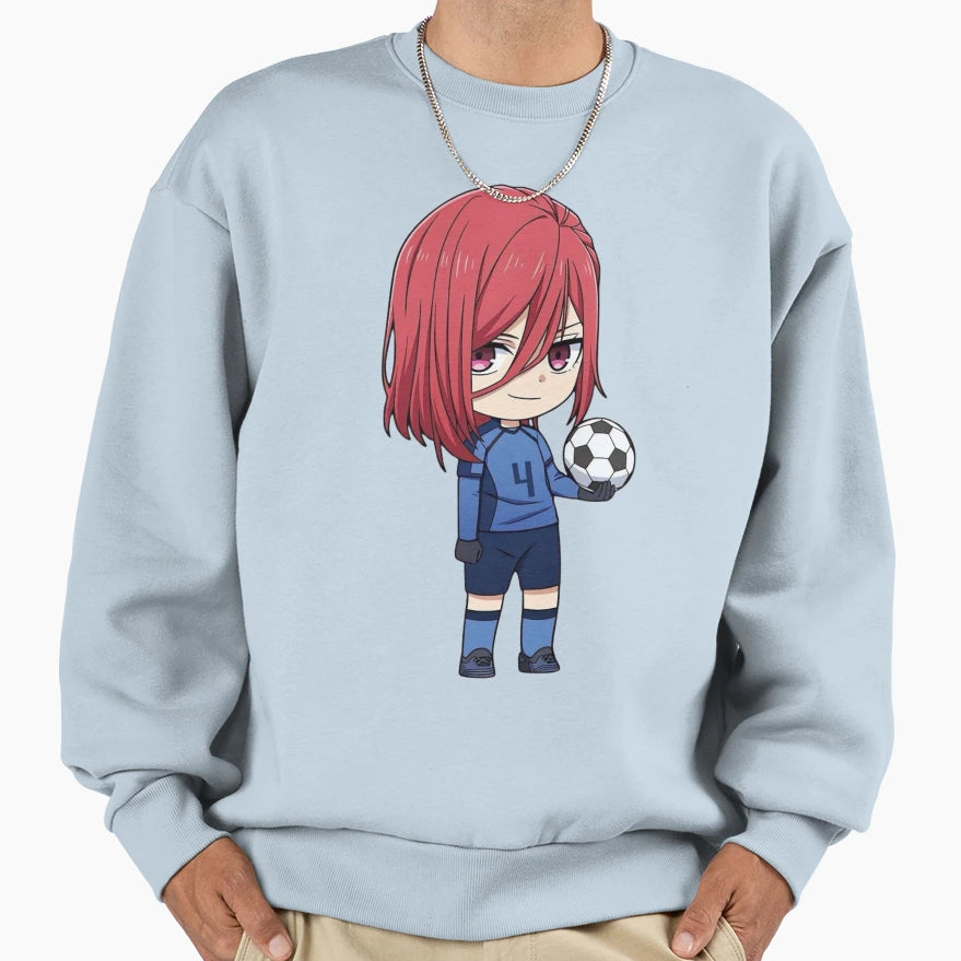 Bleu Lock Sweatshirt - Aesthetic Graphic Unisex - T-Shirt, Sweatshirt, Hoodie