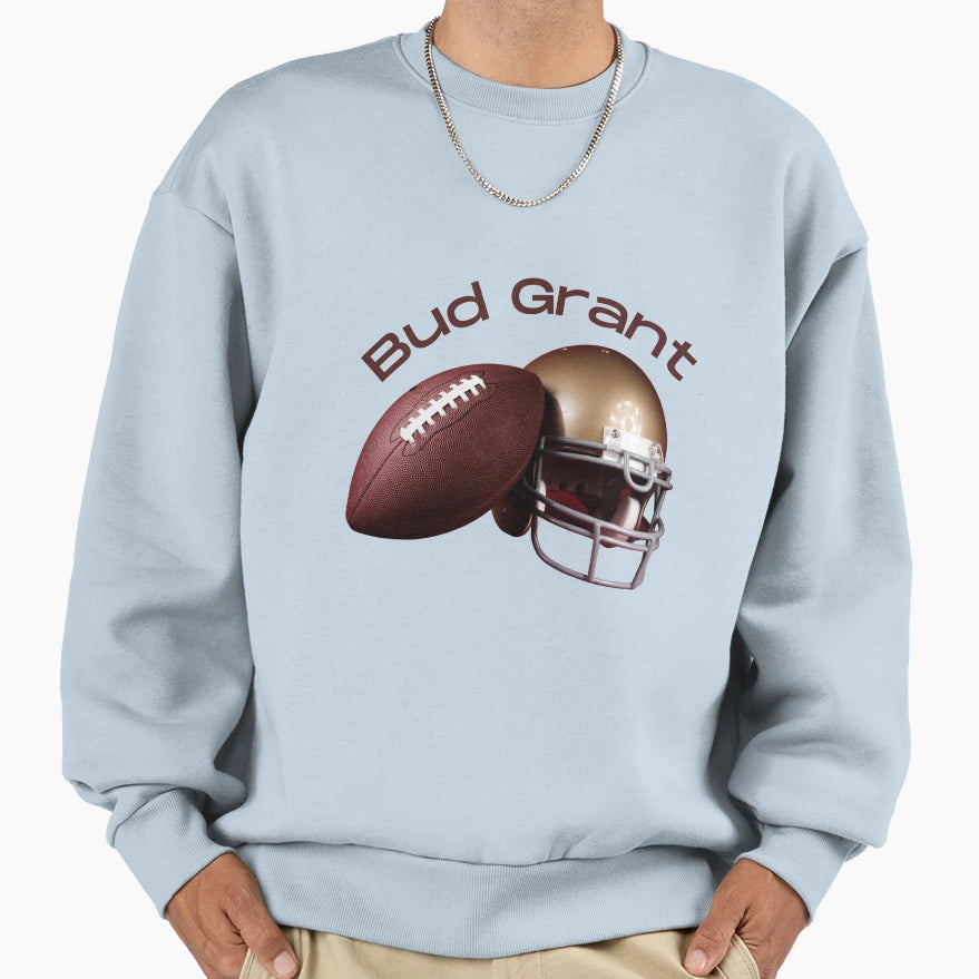 Bud Grant Minnesota Viking Coach Sweatshirt - Graphic Print for Adults - T-Shirt, Sweatshirt, Hoodie
