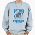 Detroit Football Sweatshirt - Unique Graphic Men Women - T-Shirt, Sweatshirt, Hoodie