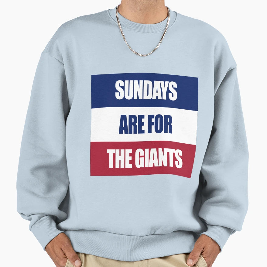 Sundays Are Giants Sweatshirt - Custom Art Print for Adults - T-Shirt, Sweatshirt, Hoodie