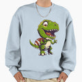 Dino Football Sweatshirt - Fun Novelty Design Unisex - T-Shirt, Sweatshirt, Hoodie