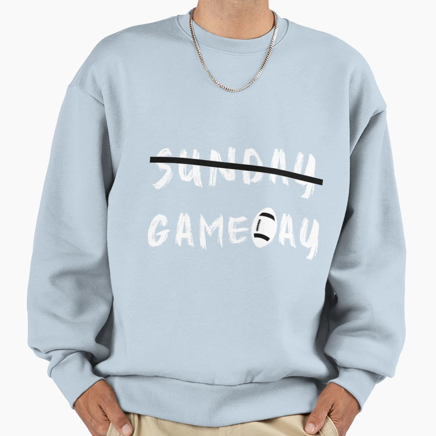 Football Sunday Gameday T-Shirt - Minimalist Print for Adults - T-Shirt, Sweatshirt, Hoodie