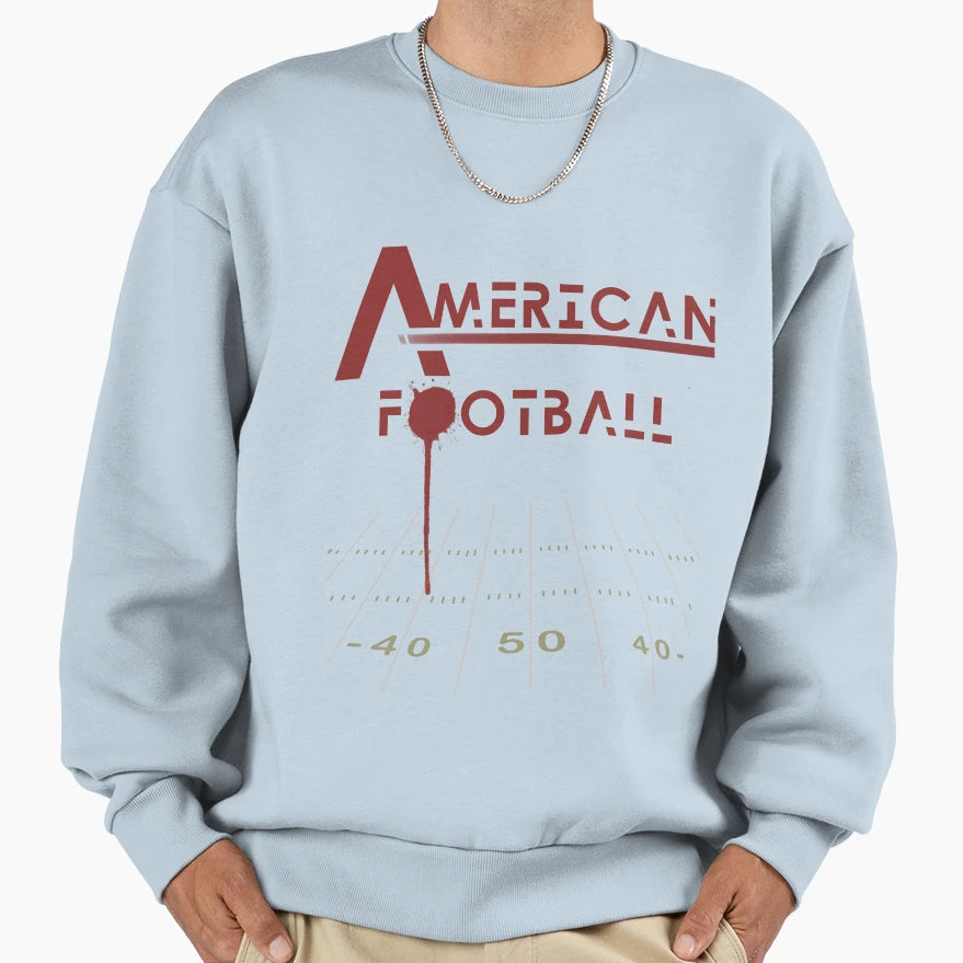 America Must Be American Football Sweatshirt - Graphic Print for Adults - T-Shirt, Sweatshirt, Hoodie