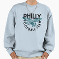 Philly Football Team Sweatshirt - Custom Art Print Men Women - T-Shirt, Sweatshirt, Hoodie