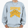 Sixburgh Pittsburgh Football 412 Steel Sweatshirt - Unique Graphic Unisex - T-Shirt, Sweatshirt, Hoodie