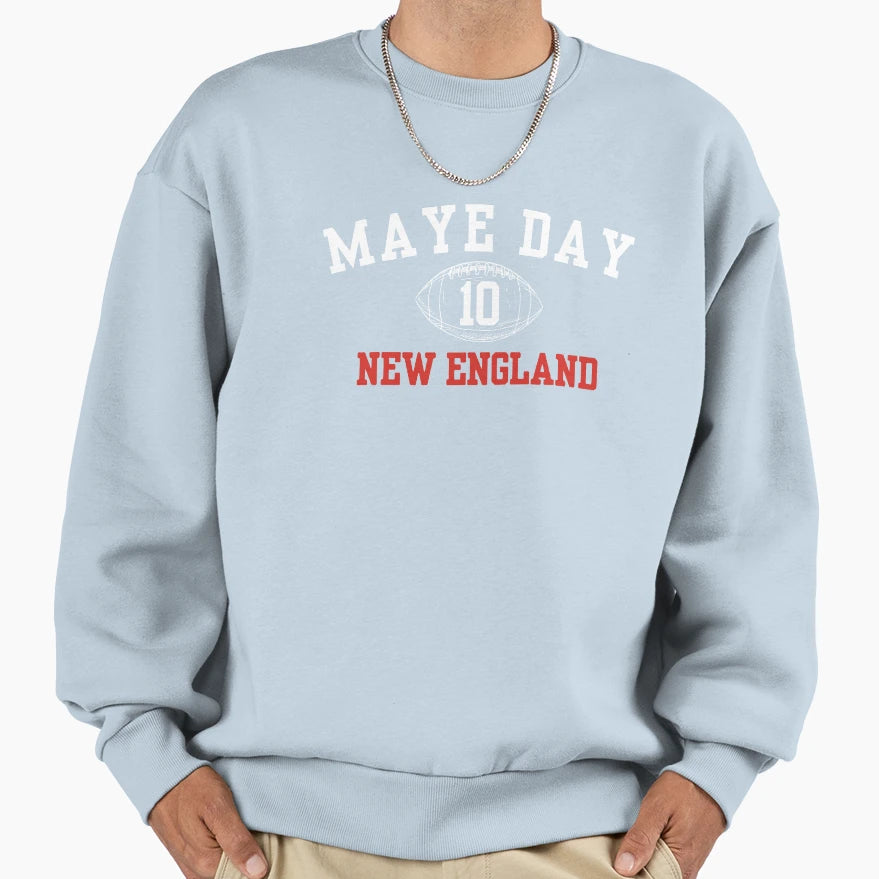 Maye New England Qb Sweatshirt - Streetwear Style for Adults - T-Shirt, Sweatshirt, Hoodie