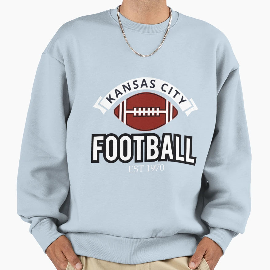 Funny Kansas Cit Sweatshirt - Minimalist Print Men Women - T-Shirt, Sweatshirt, Hoodie