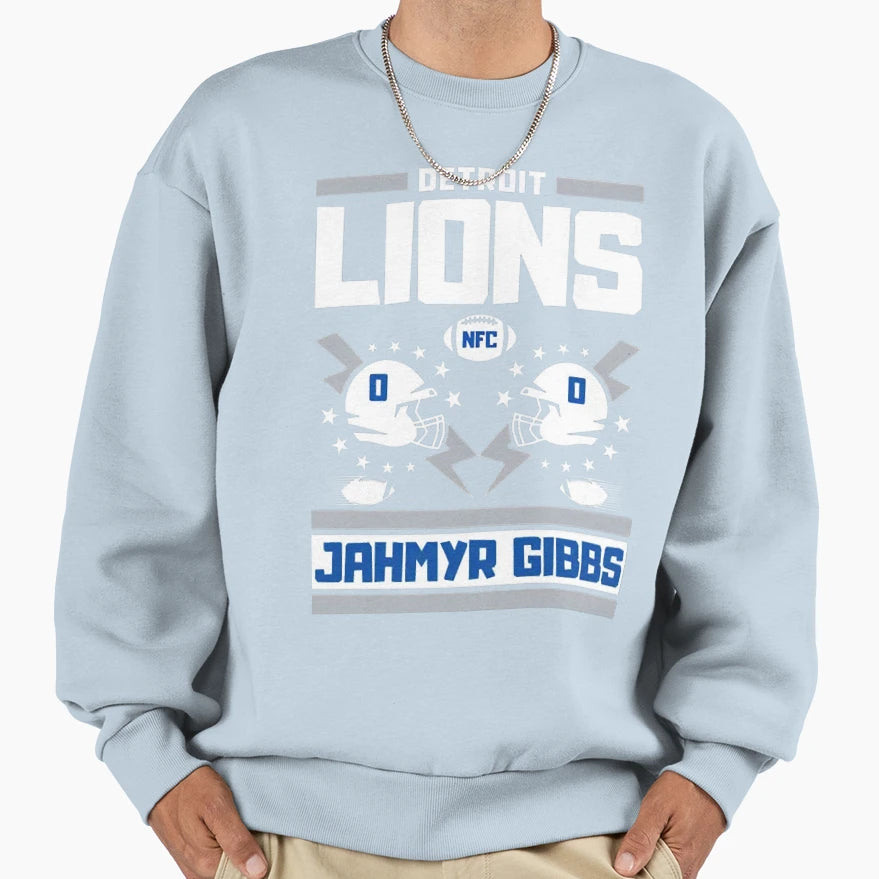 Football Detroit Lions Sweatshirt - Trendy Graphic for Adults - T-Shirt, Sweatshirt, Hoodie