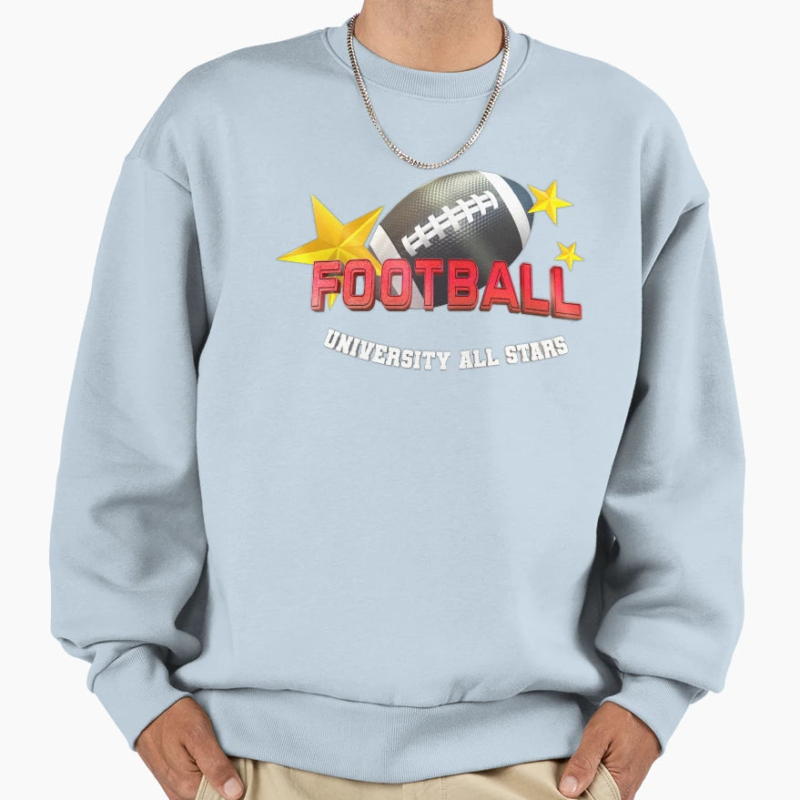 American Football Sweatshirt - Custom Art Print Unisex - T-Shirt, Sweatshirt, Hoodie