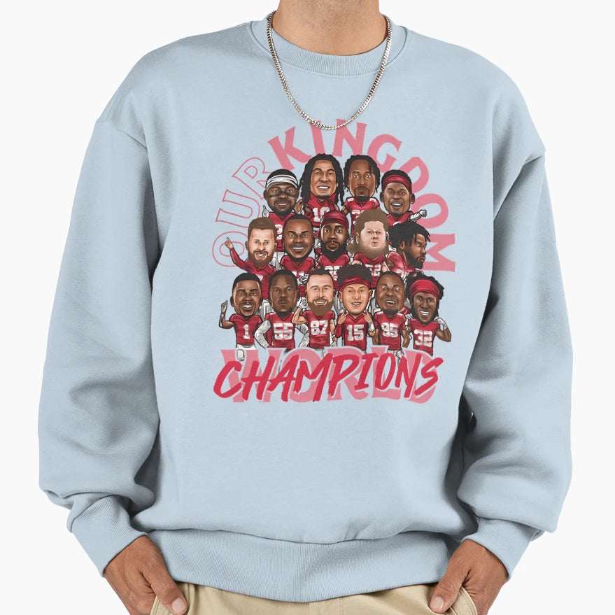 Kansas City Champions Sweatshirt - Minimalist Print for Adults - T-Shirt, Sweatshirt, Hoodie
