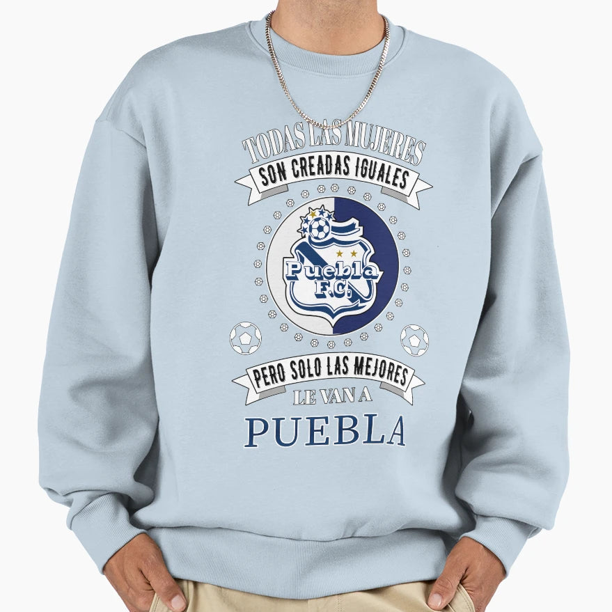 Playera Club Puebla Las Mejores Le Sweatshirt - Minimalist Print Men Women - T-Shirt, Sweatshirt, Hoodie