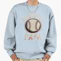 Baseball Papa Grandpa Papa Sweatshirt - Novelty Apparel for Adults - T-Shirt, Sweatshirt, Hoodie
