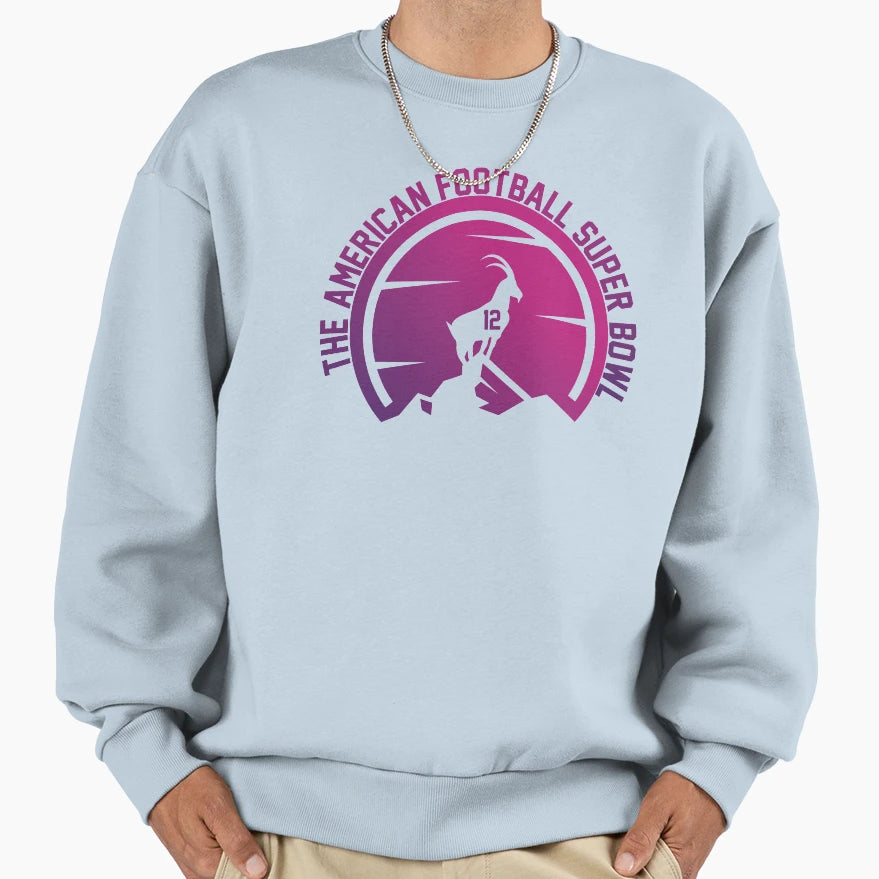 American Football Super Bowl Sweatshirt - Novelty Apparel Unisex - T-Shirt, Sweatshirt, Hoodie
