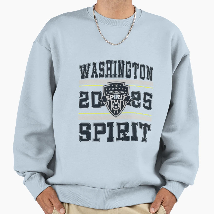 Washington Dc Spirit Fc Nwsl Sweatshirt - Novelty Apparel for Adults - T-Shirt, Sweatshirt, Hoodie