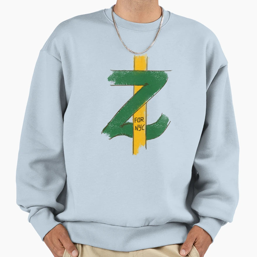 Z Nyc New Yorkers Sweatshirt - Aesthetic Graphic for Adults - T-Shirt, Sweatshirt, Hoodie